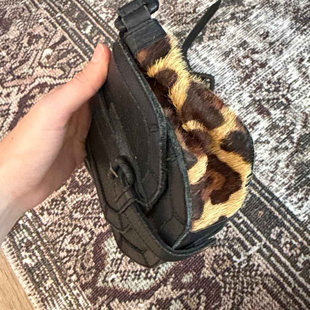 Cleobella leopard mini crossbody - image 2